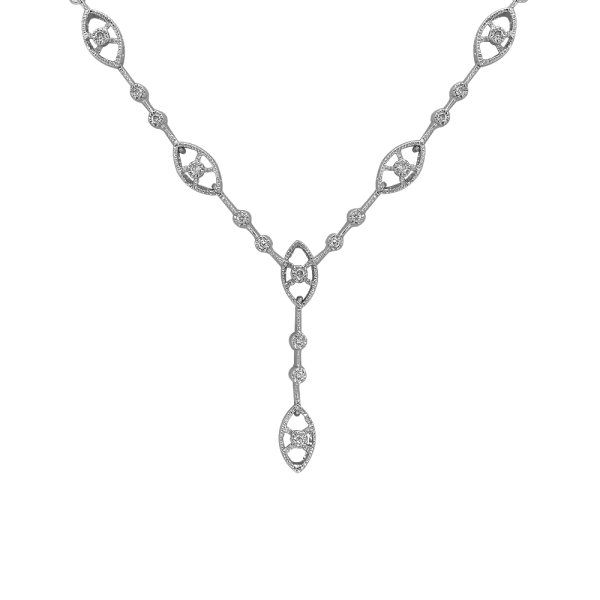 Gerdanlık Modelli Pırlanta Neo Klasik Kolye