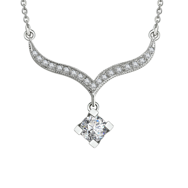 Pırlanta Fantezi Tektaş Miracle Kolye