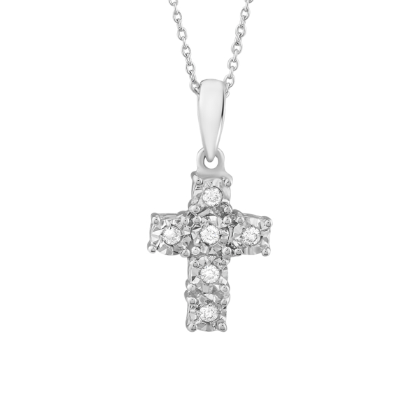 Pırlanta Haç Kolye