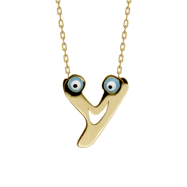 Y Harfi Altın Kolye