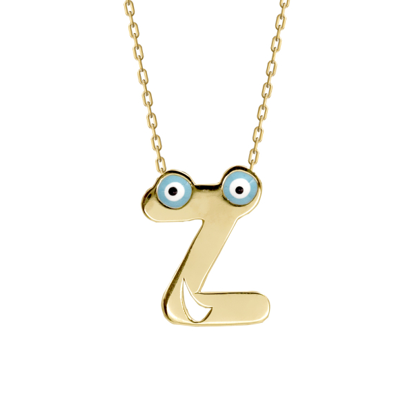 Z Harfi Altın Kolye