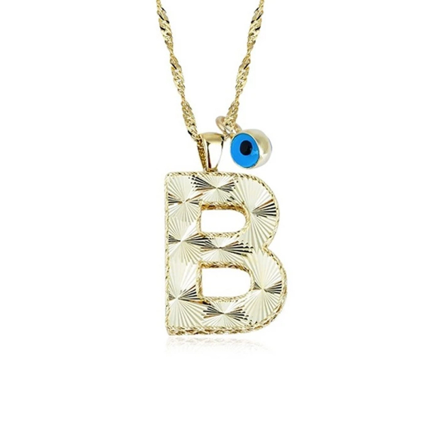 B Harfi Altın Kolye