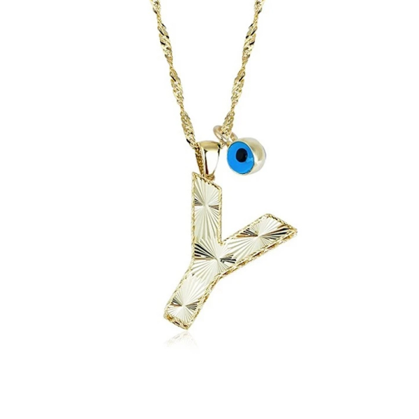 Y Harfi Altın Kolye