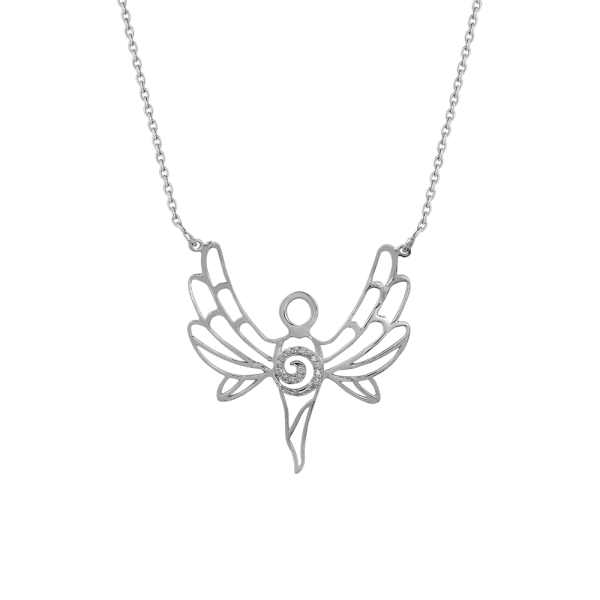 Pırlanta Huzur Meleği Azrail Kolye