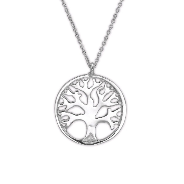 Ağaç Gümüş Kolye