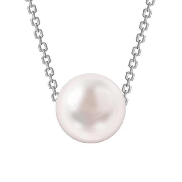 İncili Gümüş Kolye