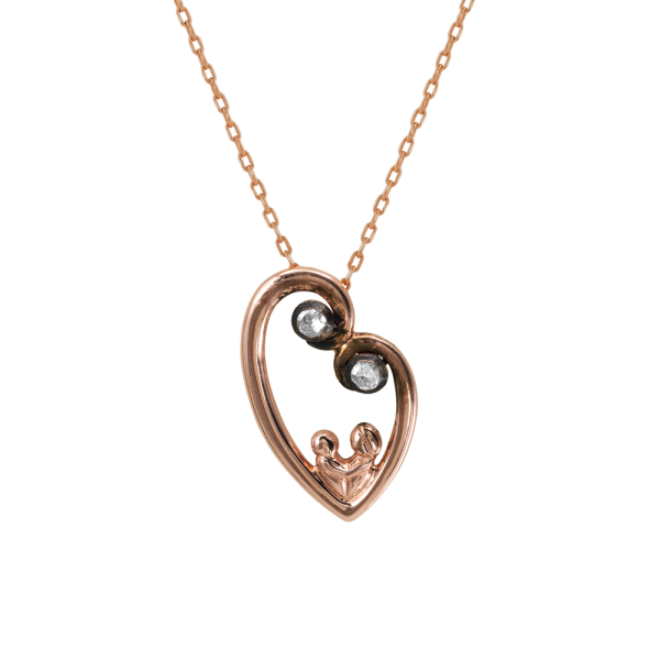 Pırlanta Anne ve Çocuk Kolye