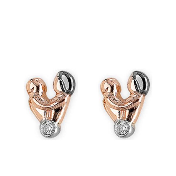 Pırlanta Anne Çocuk Küpe