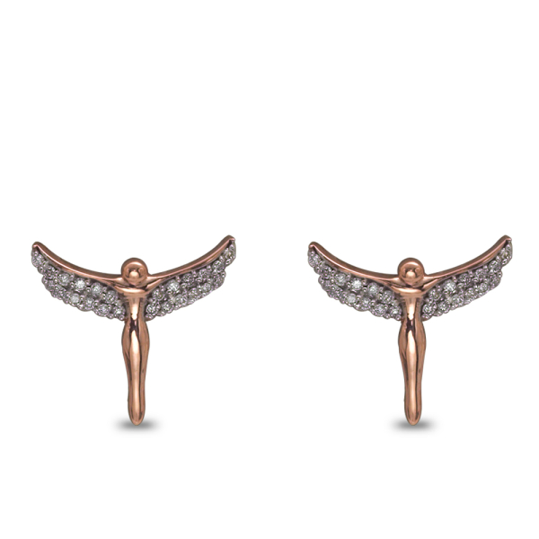 Pırlanta Melek Küpe