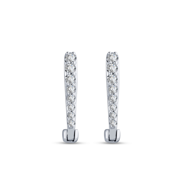 Pırlanta Halka Küpe