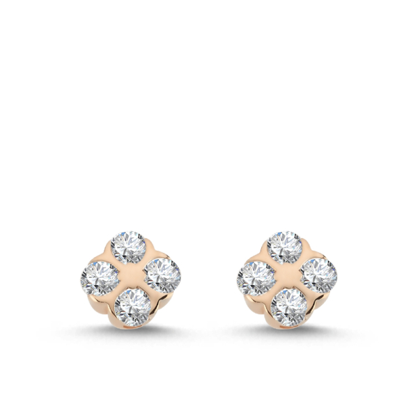 0.50 Karat Tasarım Küpe