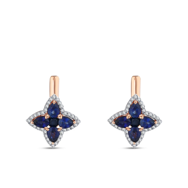 Damla Şans Safir Küpe