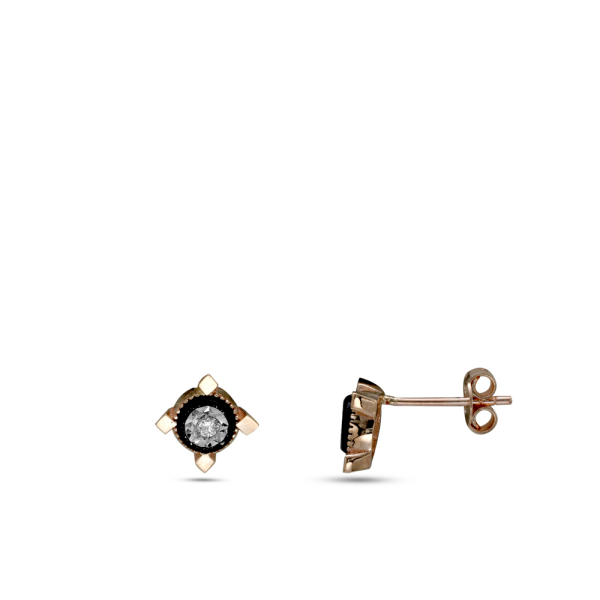 Pırlanta Tektaş Miracle Küpe(0.30 Ct. Görünüm)