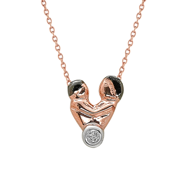 Pırlanta Anne &amp; Çocuk Kolye