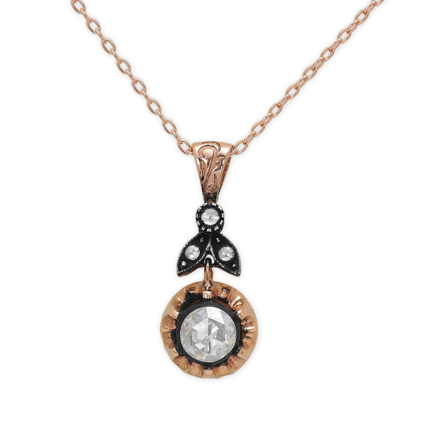 0.22 Karat Elmas Kolye