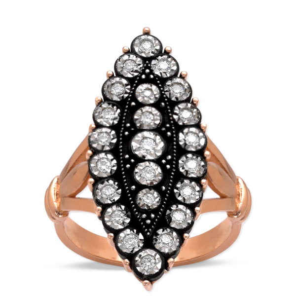 Markiz Model Miracle Elmas Yüzük