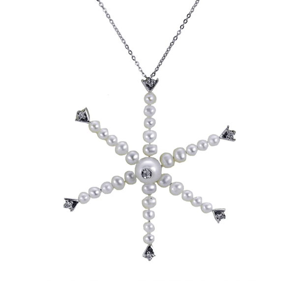 Polaris Kar Tanesi İnci Kolye