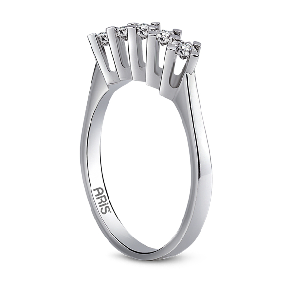 Pırlanta Beştaş Alyans (0.30 Ct. Görünümlü) Miracle