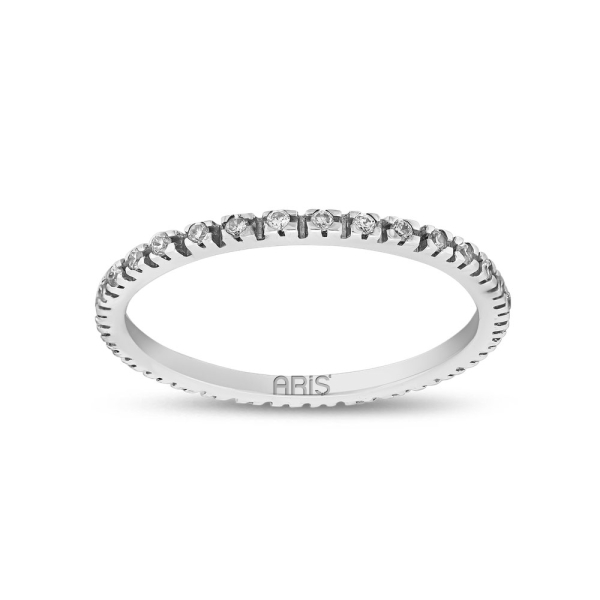 0.16 Karat Pırlanta Tamtur Alyans