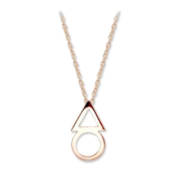 Adalet Sembolü Altın Kolye (SEPOW)