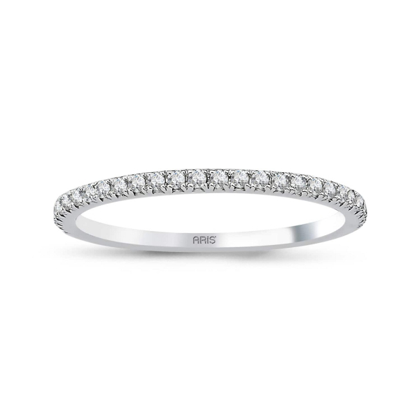 0.15 Karat Pırlanta Yarımtur Alyans