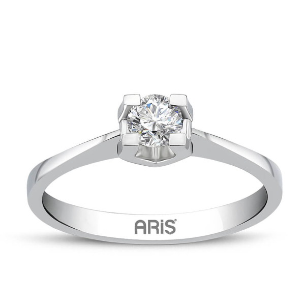 0.23 Karat Pırlanta Tektaş Yüzük Cadiz