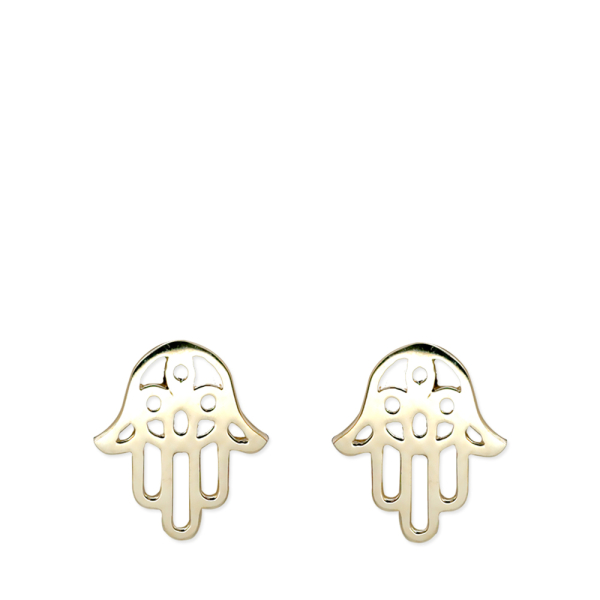 Fatma Eli Altın Küpe