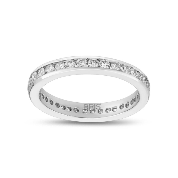 0.63 Karat Pırlanta Tamtur Kanal Yüzük