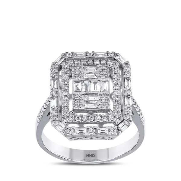 Pırlanta Fantezi Baget Yüzük