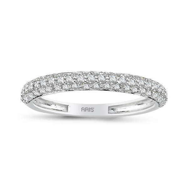 0.50 Karat Pırlanta Yarımtur Yüzük