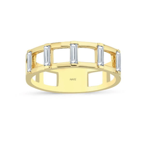 0.33 Karat Pırlanta Tamtur Baget Yüzük