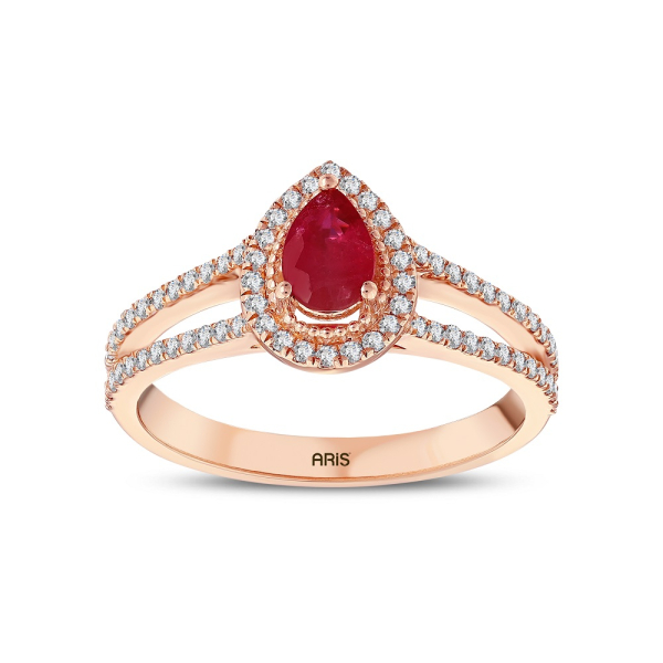 Pırlanta Yakut Yüzük